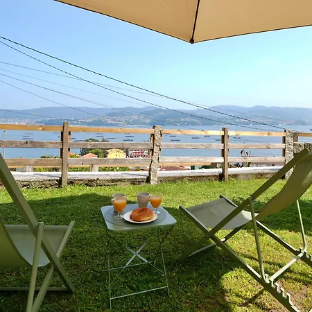 Hébergement de vacances A Casina De Fina - Vistas Al Mar, Jardin, 10 Min Sanxenxo Raxo