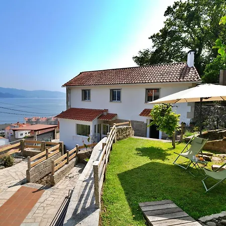 A Casina De Fina - Vistas Al Mar, Jardin, 10 Min Sanxenxo * Raxo