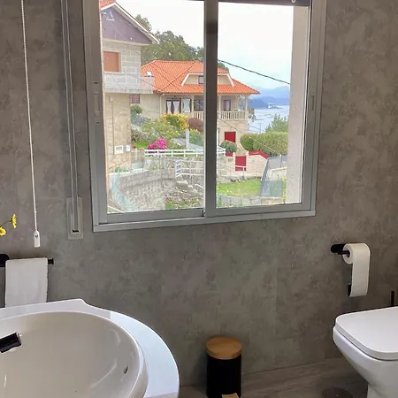 A Casina De Fina - Vistas Al Mar, Jardin, 10 Min Sanxenxo Hébergement de vacances *