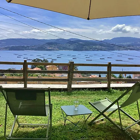 A Casina De Fina - Vistas Al Mar, Jardin, 10 Min Sanxenxo